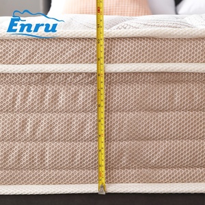 Enru-colchón de muelles de bolsillo de <span class=keywords><strong>3</strong></span> zonas, tamaño completo, espuma cómoda, producción en masa, precio de fábrica, muebles de dormitorio de hotel - Product Image 3