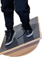Youlike Core Strength Planche d'équilibre professionnelle en bois antidérapante pour la relaxation musculaire, utilisable sous le bureau