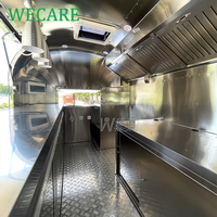 Wecare Mobile Concession Coffee Food Trailer Mobile Food Car Food Truck avec cuisine complète