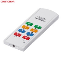 Fabricante de control remoto de código de aprendizaje infrarrojo Chunghop de 8 Keys de la marca