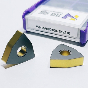 Herramientas de corte de carburo CNC WNMA, inserto de torneado indexable WNMA 080412 para fresadoras, soporte personalizado OEM - Product Image 5