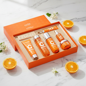 Oem <span class=keywords><strong>Multi</strong></span>-effetto riparazione Kit di bellezza VC Set di sei pezzi sbiancante vitamina C Set per la cura della pelle prodotti di bellezza Kit per la cura del viso - Product Image 6