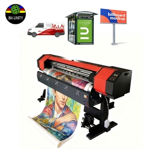 Impresora de Inyección de Tinta Digital Eco Solvente XBH de 1.3m Compatible con Cabezales de Impresión XP600 DX5 DX7 I3200 4720 - Product Image 3
