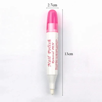 Le plus récent stylo correcteur de vernis à ongles nettoyant effacer stylo de manucure 1 Pc stylo correcteur d'art des ongles supprimer les erreurs + 3 conseils