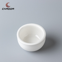 Petite tasse à thé en céramique 70 ml, tasse à thé créative, tasse à thé en céramique blanche pour la maison, mini tasse à thé individuelle