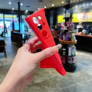 Coque de téléphone antichoc en silicone liquide TPU pour S25U S25 Series avec cordon, agréable au toucher, résistante à la saleté - Product Image 3