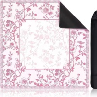 Tapis de Mahjong Pliable Écologique Silencieux, Durable, Imperméable et Portable pour la Famille et les Voyages en Plein Air