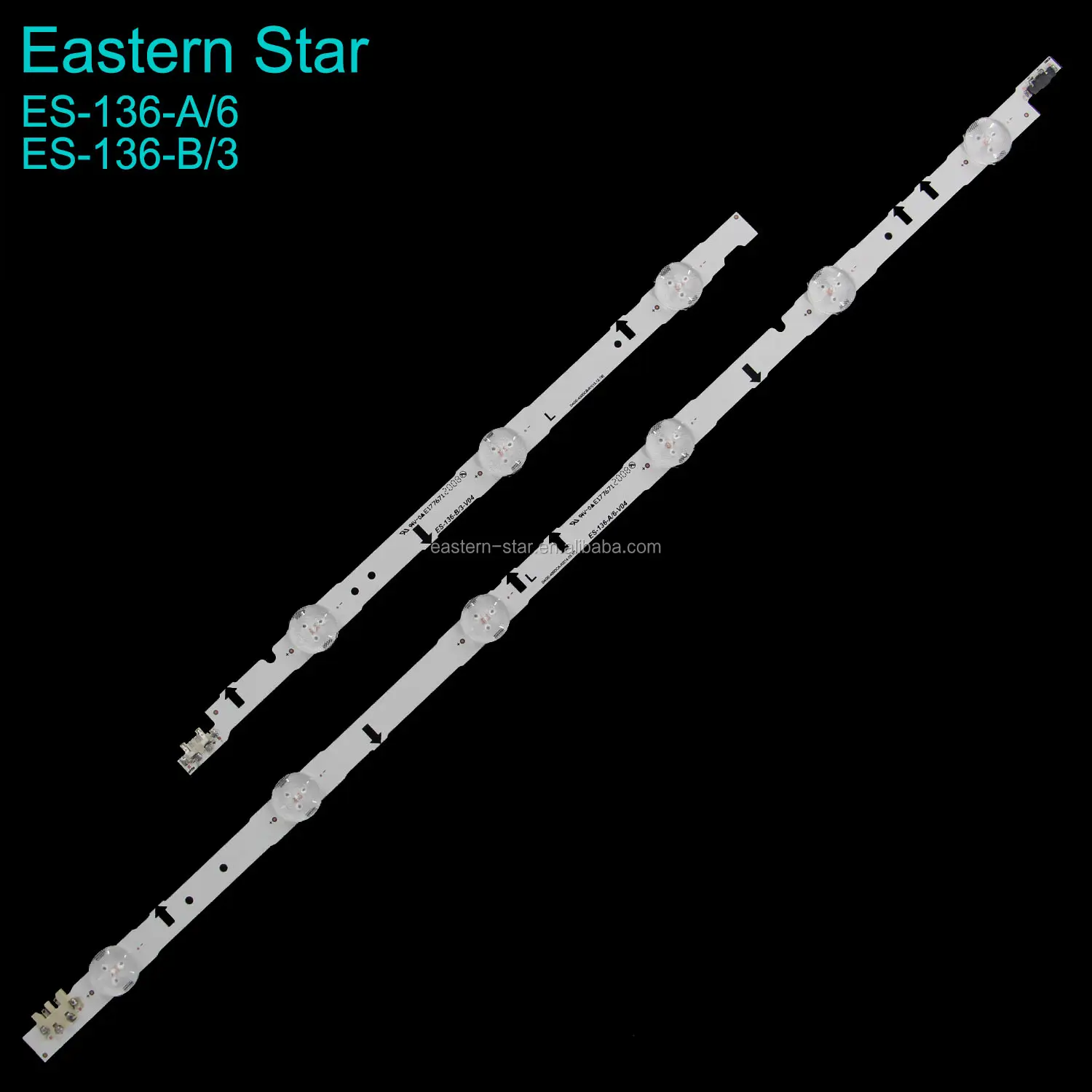 ES-136 40Inch 3 + 6big Ống Kính TV Led Backlight Strip Sử Dụng Cho SAMSUNG D4GE-400DCA/400DCB-R1