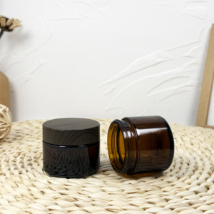 Frascos de vidrio de 3ML, 5ML, 7ML, 9ML, almacenamiento negro a prueba de niños con tapa CR - Product Image 1