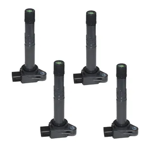 4 Bobinas de Encendido para <span class=keywords><strong>Honda</strong></span> Civic <span class=keywords><strong>K20</strong></span> K24 Accord Element S2000 CSX RSX FR-V CRV <span class=keywords><strong>STREAM</strong></span> 2.0/2.4L 2.2 30520-PNA-007 30520-RAA-007 - Product Image 1