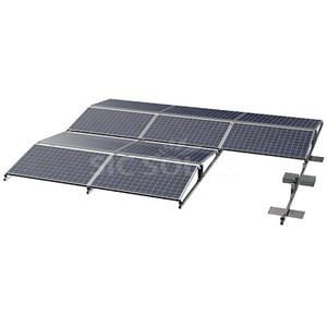 Support solaire à ballast pour toit plat en béton, montage est-ouest - Product Image 2