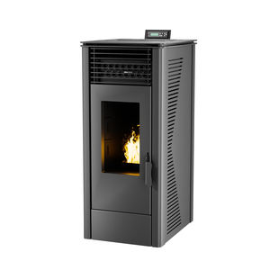 Poêle à <span class=keywords><strong>granulés</strong></span> <span class=keywords><strong>de</strong></span> <span class=keywords><strong>bois</strong></span> PK-120 au design moderne européen avec télécommande pour la maison, la villa, l'appartement, utilisation autonome, chauffage intérieur - Product Image 6