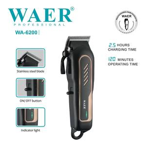 Cortadora de Pelo Eléctrica Inalámbrica WAER de Alta Calidad con Pantalla LED y Longitudes Ajustables para Barbería, Barba y Uso en Exteriores - Product Image 3