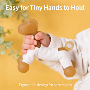 Juguete Mordedor Sensorial Educativo de Textura Suave No Tóxico para Bebés, Niños Pequeños y Dentición - Product Image 3