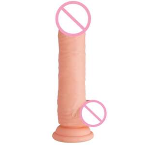 Siliconen Dong-Superieure 10 Functie Vibrerende Realistische Dildo One-Key Burst Waterdichte Lage Ruis Niet-Latex Usb Oplaadbare Seks - Product Image 1