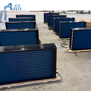 Condensador Evaporador Industrial de Bobina de Aluminio Hidrófilo Tipo AOXIN FNH con Motor para Unidad de Refrigeración - Product Image 4