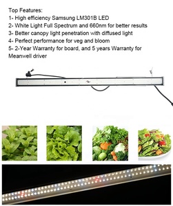 IR UV spectre complet 120W 240W MeanWell pilote <span class=keywords><strong>lampe</strong></span> à LED LM301h LED élèvent le panneau lumineux <span class=keywords><strong>pour</strong></span> les plantes hydroponiques - Product Image 3