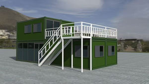 Casa Prefabricada de Acero Transpirable para Reconstrucción Post-Guerra, Campamentos Mineros y de Petróleo, Montaje Rápido, Proyecto a Gran Escala - Product Image 5