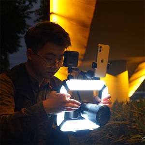 แท่นขุดเจาะวิดีโอสมาร์ทโฟน <span class=keywords><strong>ulanzi</strong></span> U200ไฟวงแหวน LED แบบมือถือที่ดีที่สุดอุปกรณ์เซลฟี่กล้องวิดีโอสำหรับถ่ายภาพ GoPro - Product Image 4