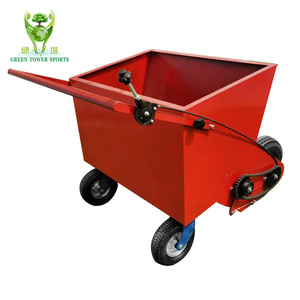 Outils d'installation granulés de caoutchouc noir machine de remplissage de <span class=keywords><strong>gazon</strong></span> <span class=keywords><strong>synthétique</strong></span> pour terrain de Football vert rouge - Product Image 2