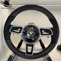 Volant en fibre de carbone pour Porsche 981 991 992 718 911 Macan Panamera 971 Cayenne Taycan Boxster Cayman GT