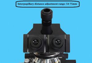 Cámara HD WiFi Microscopio biológico de enfoque ajustable para laboratorio de imágenes en tiempo real Educación e investigación Conectividad inalámbrica - Product Image 4