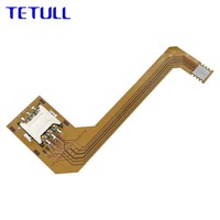 Adaptateur ESIM vers carte SIM avec conducteurs en bronze phosphoreux plaqués or, adaptateur ESIM vers NanoSIM FPC