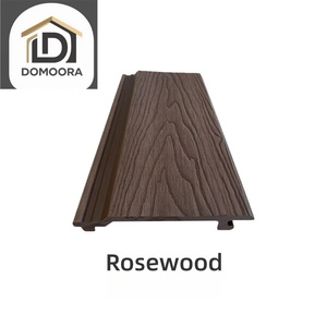 Panneau mural WPC imperméable de qualité supérieure 21 mm, surface brossée, texture bois, panneau en plastique pour décoration intérieure - Product Image 3