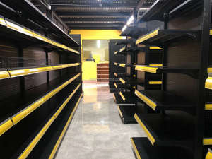 2020ホットセールデザインスーパーマーケット棚経済的な多機能ストアディスプレイスーパーマーケットラックコンビニエンスストア棚60KG - Product Image 4