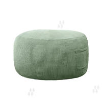 Modernes Faltbares Ausziehbares Rundes Kindersitzkissen-Bezug Komfortables Langlebiges Cord-Sofa für Wohnzimmer