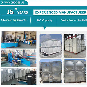 Réservoir d'eau en fibre de verre modulaire rectangulaire évolutif, haute performance, pour la conservation de l'eau - Product Image 2