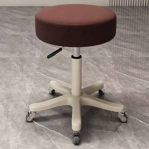 Tabouret de travail pivotant à roulettes réglable en hauteur, prix d'usine, pour coiffeur, hôtel, salle à manger, salon de manucure, hôpital, école, bureau - Product Image 5