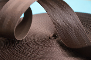 उच्च गुणवत्ता के साथ कार सुरक्षा बेल्ट के लिए 50 मिमी पॉलिएस्टर सीट बेल्ट वेबबिंग - Product Image 6