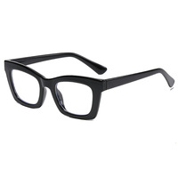 Gafas Ópticas con Marco Cuadrado Pequeño y Estampado Vintage 2026, Anti-luz Azul, Cómodas y a la Moda para Mujer