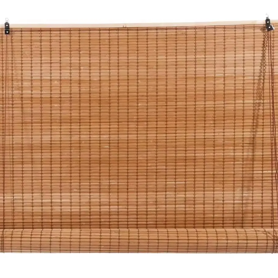 Bambus-Jallos für draußen Fensterblende Bambus-Rollos Vorhang Bambus