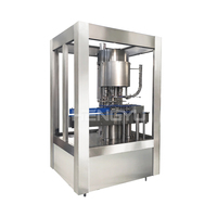 Machine de bouchage automatique pour bouteilles en PET avec couvercle à vis en PE