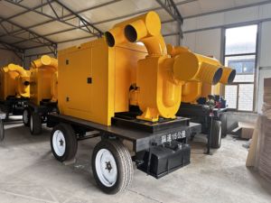 Camión Bomba Móvil Diésel de 500 Metros Cúbicos, Unidad Autocebante para Control de Inundaciones y Drenaje - Product Image 2