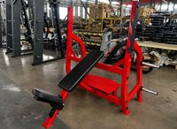MRD Commercial Incline Bench Press Machine Heavy Duty Plate Loaded Upper Chest Trainer for Gym