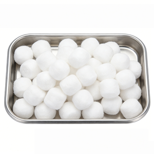 Boules de coton médical jetables absorbantes dégraissées 100% coton pur pour pharmacie - Product Image 2