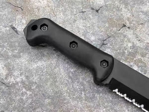 มีดแคมป์ปิ้งสแตนเลส Kabbah LS058 พร้อมด้ามจับ G10 ระดับ DIY ปรับแต่งได้ รองรับการใช้งานแบบ OEM - Product Image 4