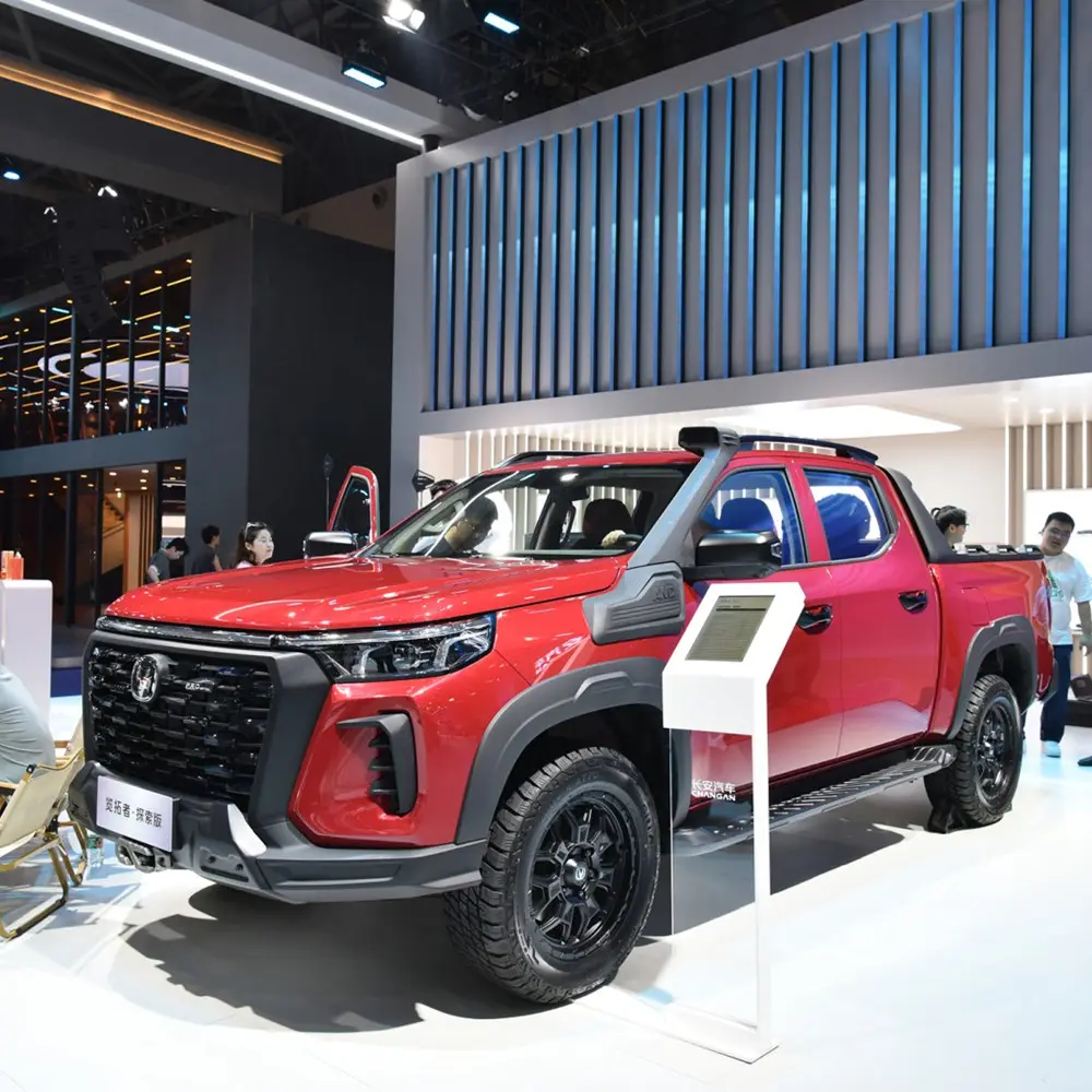 Changan lantuozhe pickup yüksek hız 2022 2021 2020 stokta otomatik 4x4 Changan Lantazhe kamyon kullanılmış araba changan lantuozhe