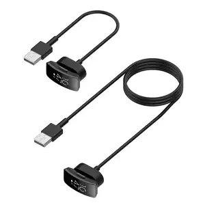 USB מטען כבל נתונים עבור Fitbit Inspire/Inspire HR חכם שעון צמיד טעינת כבל