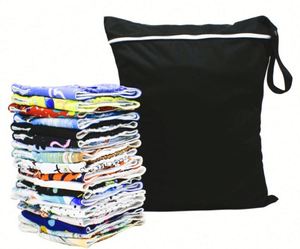 Bolsas de Lavandería de Viaje de 19.6" X 15.7", Bolsas Grandes Impermeables para Ropa Sucia, para Maleta, Traje de Baño, Playa, Gimnasio - Product Image 3