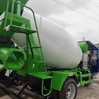 Offre Spéciale YUNYANG Mini Bétonnière Tricycle 3m avec Moteur Diesel et Pompe Hydraulique – Équipement de Construction Haute Efficacité
