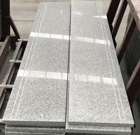 Pierre de granit gris blanc G603 la moins chère, pierre naturelle