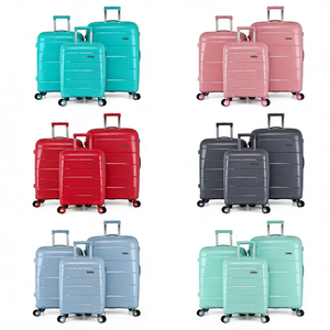 Juego de 3 Maletas Rígidas Grandes para Viaje, con Ruedas Giratorias, de Polipropileno, con Logotipo Personalizado - Product Image 4