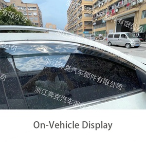 Déflecteurs de Vitres Latérales Anti-Pluie pour Qashqai 2015 – Ensemble Premium pour Protection & Confort – Prix Usine - Product Image 2