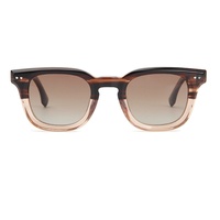 Lunettes de soleil carrées rétro transfrontalières Europe-Amérique, protection UV400, verres polarisés, monture complète, personnalisées