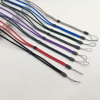 Vente en gros Accepte la personnalisation Sangle de cou réglable Corde ronde Lanière pour porte-badge mobile