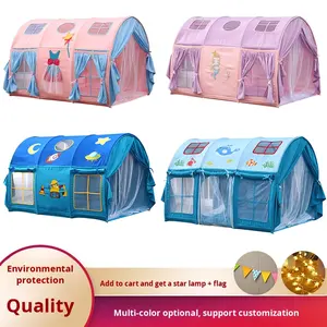 Tente de <span class=keywords><strong>lit</strong></span> intérieure pour enfants Playhouse Anti-chute séparateur de <span class=keywords><strong>lit</strong></span> <span class=keywords><strong>superposé</strong></span> artefact pour garçons et filles usage domestique - Product Image 4